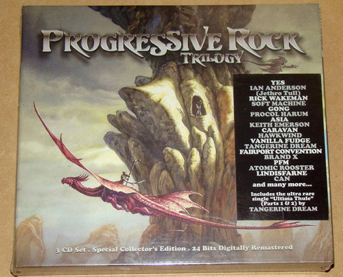Can Yes Pfm + Oa Progressive Rock Trilogy Box 3 Cds Kktus