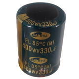 Capacitor Eletrolítico 330uf (mf) X 400v 85º