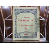 15 Etudes De Virtuosite Para Piano, M. Moszkowski Op. 72