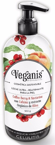 Veganis, Coffee Berry & Nectarine Con Cafeína Y Ext. Oliva