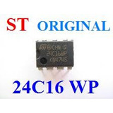 24c16wp - X24c16wp - Memoria - Eprom Original  Kit C/ 10 Pçs