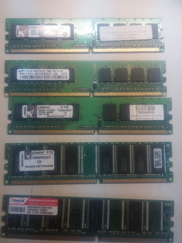 Memorias Dimm Ddr2 Para Pc 512 Mb Bus 533 Llaveros