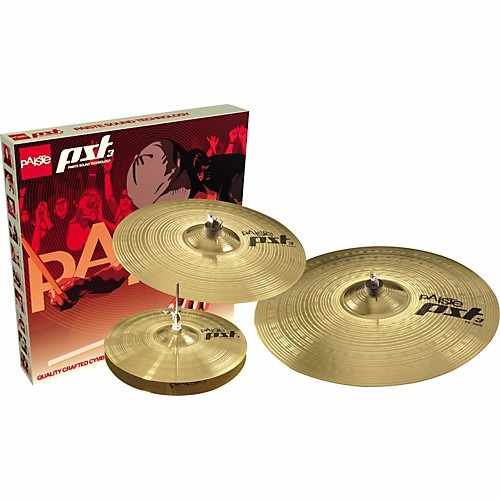 Paiste Pst3 Universal Set Hihat 14 Crash 16 Ride 20