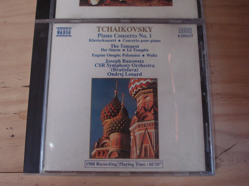 Piano Concierto N°1 - P. I. Tchaikovsky - 3 Cd's