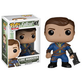 Funko Pop Lone Wanderer Male Fallout Vinyl Games Con Arma