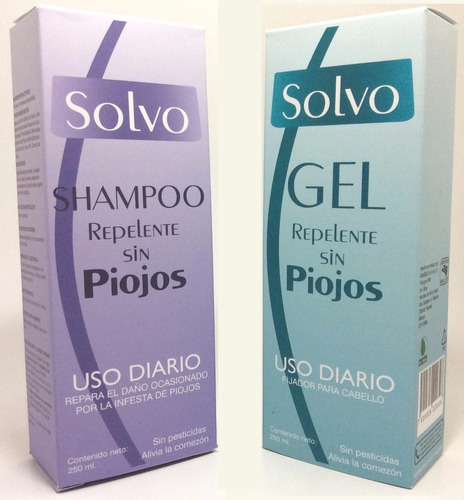Gel Y Shampoo Repelentes Para Piojos