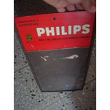 Antiguo Cartel De Chapa Propaganda Philips 23x43 Publicidad