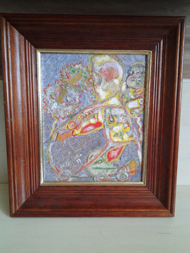 Gil Carvalho - Artista Baiano - Quadro  36x31 Cm - 1997