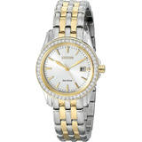 Reloj Citizen Para Mujer Ew1908-59a Eco-drive Swarovski