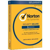 Norton Security Deluxe - 5 Dispositivos