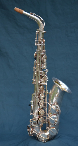 Saxo Alto Selmer Mark Vi - 5 Dígitos - Plateado - Año 1962