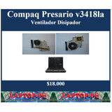 Ventilador Mas Disipador Compaq Presario V3418 La