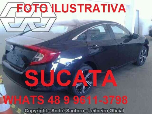 SUCATA NOVO CIVIC 2.0 EX CTV G10 AUTOMÁTICO 2017 COMPLETO