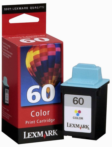 Remate Cartucho Tinta Lexmark 60 Color 17g0060 Z12 Z22 Z32