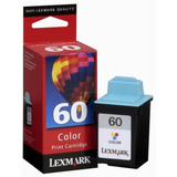 Remate Cartucho Tinta Lexmark 60 Color 17g0060 Z12 Z22 Z32
