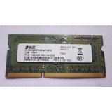 Memória Notebook Macbook 1gb Ddr3 Pc3-10600s-0 Smart 1333hhz