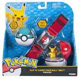 Cinturon - Correa Pokemon 2 Pokebolas Pikachu Blakhelmet E