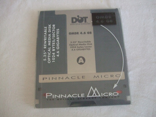 Dot Omdr 4.6 Gb Pinnacle Micro Regrabable Sellado