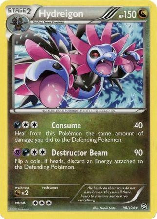 Pokemon Hydreigon Dragons Exalted Card Carta Tcg Frete Inclu