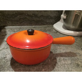 Olla Cacerola C/mango Le Creuset Origen Francia 16 Cm.leer!!