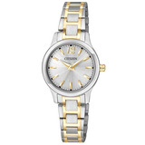 Reloj Citizen Para Mujer El3034-58a Caja En 2 Tonos