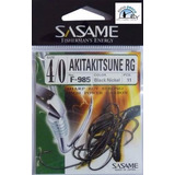 Anzuelo Sasame Akitakitsune Rg N° F-985.size4/0,  11unidades