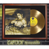 Madonna Like A Virgin Tapa Lp Firmada Disco Oro Enmarcados