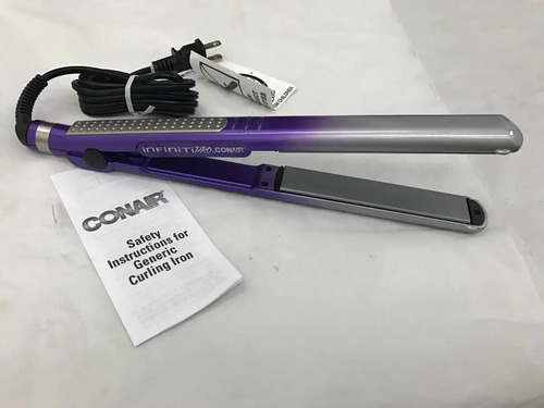 Plancha Alaciadora Conair Infiniti Pro Morado Gris $599 cgnEx - Precio D  México