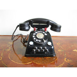 Antiguo Telefono Conmutador Baquelita De Ministerio