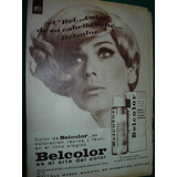 Publicidad Clipping Wella Tintura Pelo Belcolor Arte Color