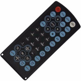 Controle Remoto Dvd Automotivo H-buster Hbd-9150av C/bateria