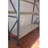 Estantería Rack Metálico 200x60x200cm Con Tablillas P/500kg