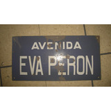 X - Antiguo Cartel Enlozado - Eva Peron