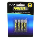 Powerex Powerex Mhraaa4 Aaa 1000mah Paquete De 4 Pilas Recar