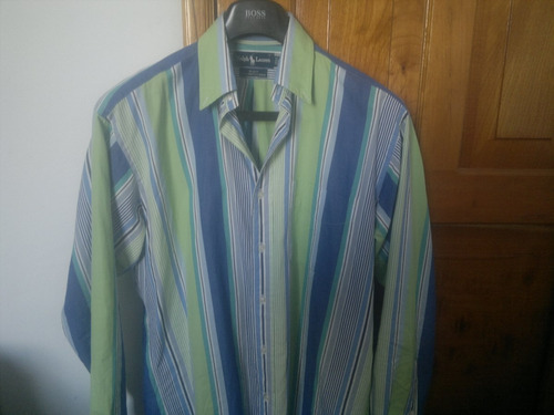 Camisa Casual Ralph Lauren Talla S/ Viene Amplia ( Talla L )