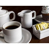 Juego 24 Piezas Porcelana K Tazas Desayuno + Plato Ss