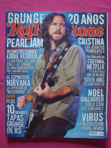 Revista Rolling Stone N° 164 Pearl Jam - Virus - Nirvana