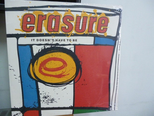 Erasure It Doesn´t Have To Be Vinilo 12´ Importado Nuevo