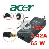 Cargador Acer Para Laptop Acer Aspire 19v-3.42a De 65w