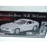 Mercedes Benz Slr Mclaren 1/12 Motor Max Azul Oscuro