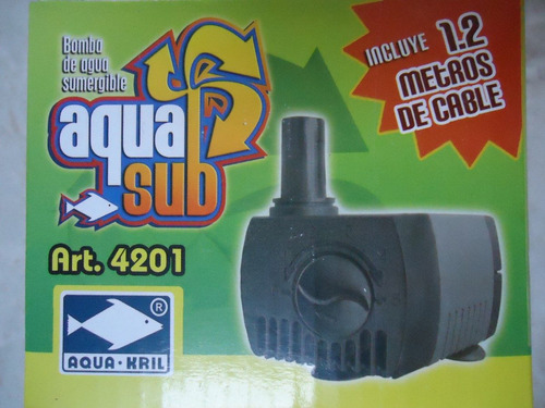 Bomba De Agua Sumergible 230l/h Pecera, Fuente, Etc. Msi