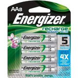 Baterías Recargables Energizer Power Plus Nimh Aa, De 8 De R