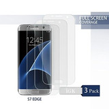 [3-pack] Protector De Pantalla Samsung Galaxy S7 Edge - Anti