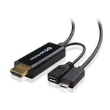 Cable Usb Micro Importa Slimport (mydp) A Hdmi De 6 Pies De 