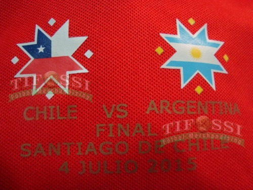Estampado Final  Matchday Chile Copa America, Tifossi