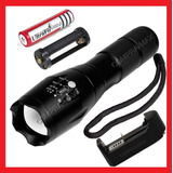 Lampara Tactica 3000 Lumens Cree Led Xlm-t6 Recaragable Zoom