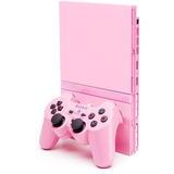 Sony Playstation 2 Slim Scph-770 Limited Edition Cor  Rosa