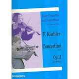 Conciertos Fácil Y Concertinos Para Violín Y Piano:
