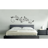 Vinilo Pared Cabecera Mariposa Decoracion Wall Stickers