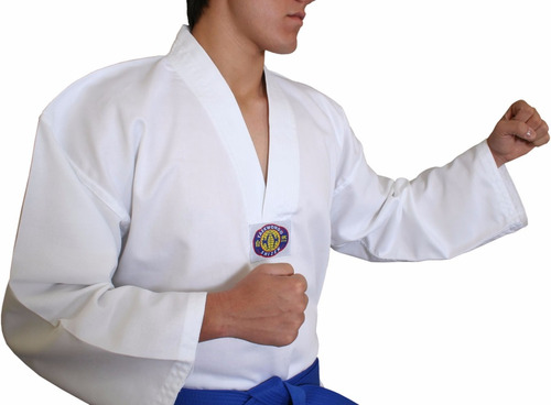 Dobok Taekwondo Infantil/adulto Básico Brim -  Marca Shizen